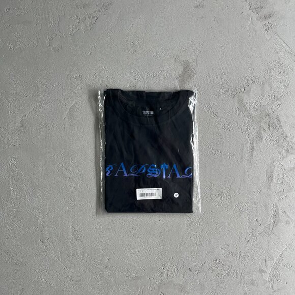 TRAPSTAR Fade T-Shirt in Black/Blue. - Picture 3 of 10